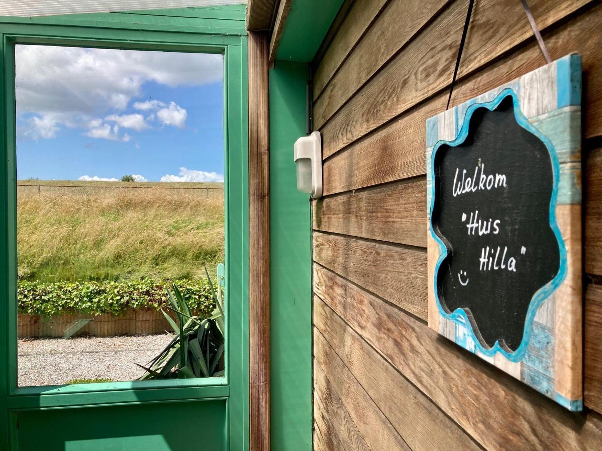 4 Pers Holiday Home Hilla With Winter Garden In Front Of The Dike Directly On The Lauwersmeer Anjum Exterior foto