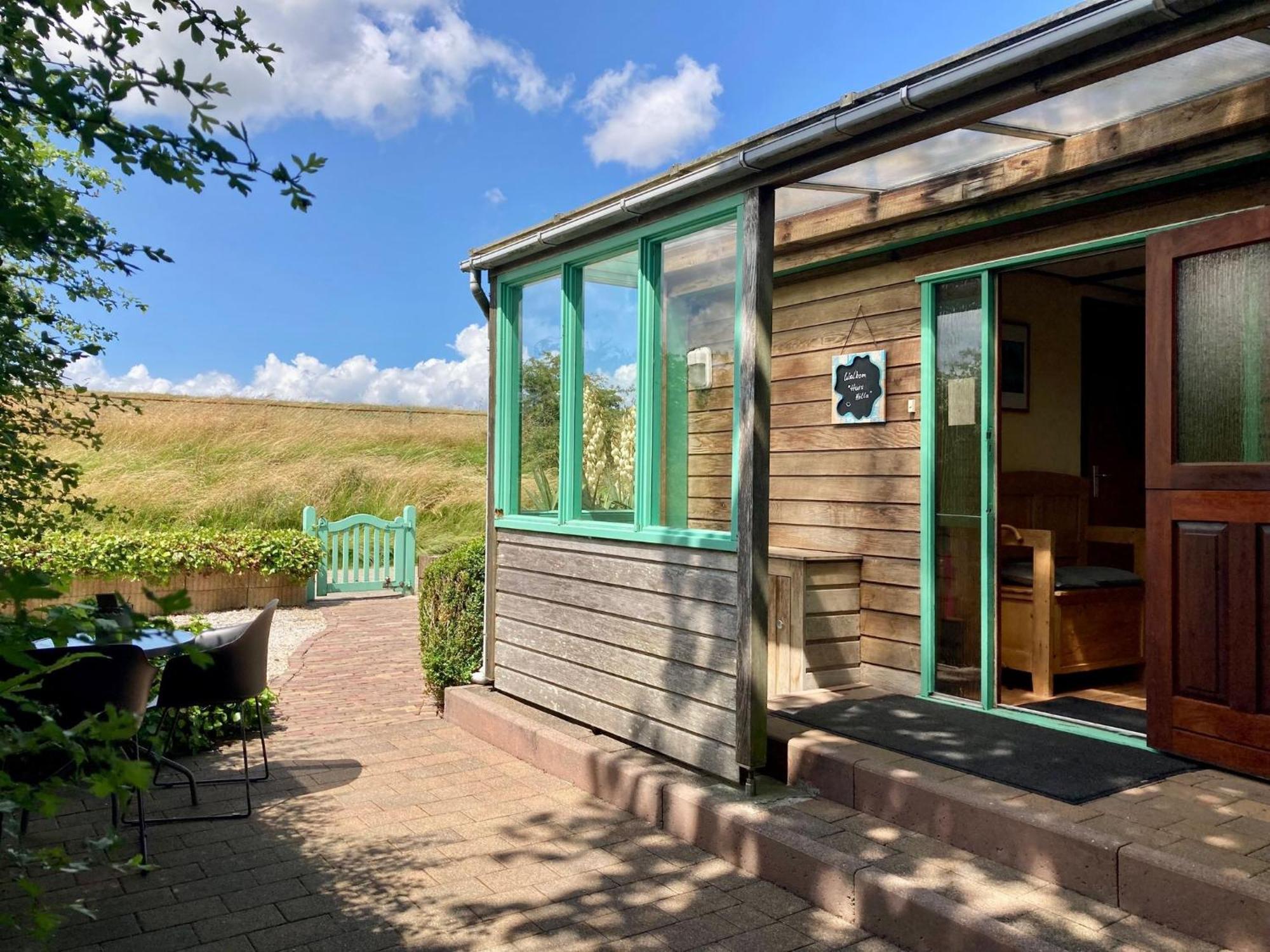 4 Pers Holiday Home Hilla With Winter Garden In Front Of The Dike Directly On The Lauwersmeer Anjum Exterior foto